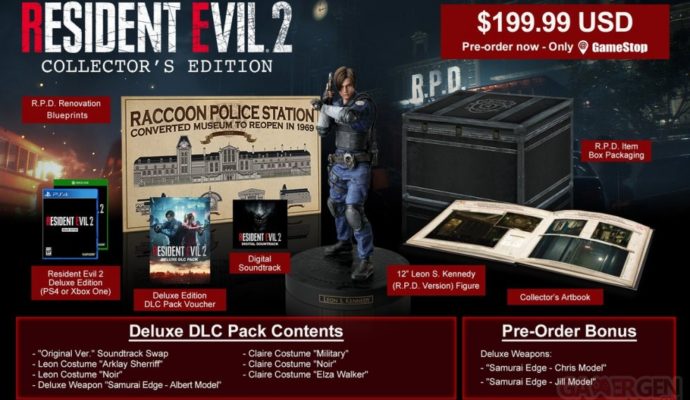 Resident Evil 2 Edition Collector US