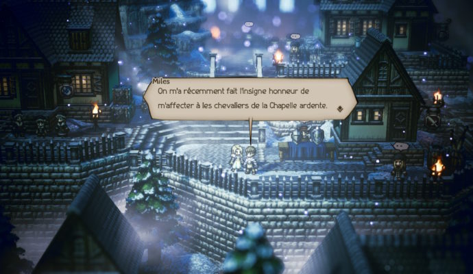 Test Octopath Traveler - prêtresse