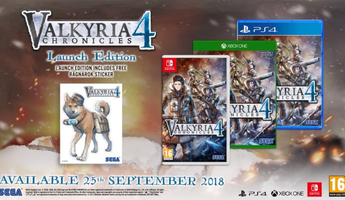 Valkyria Chronicles 4 Lauch Edition