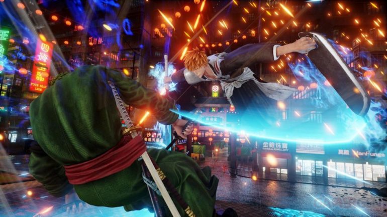 Jump Force ichigo vs Zoro