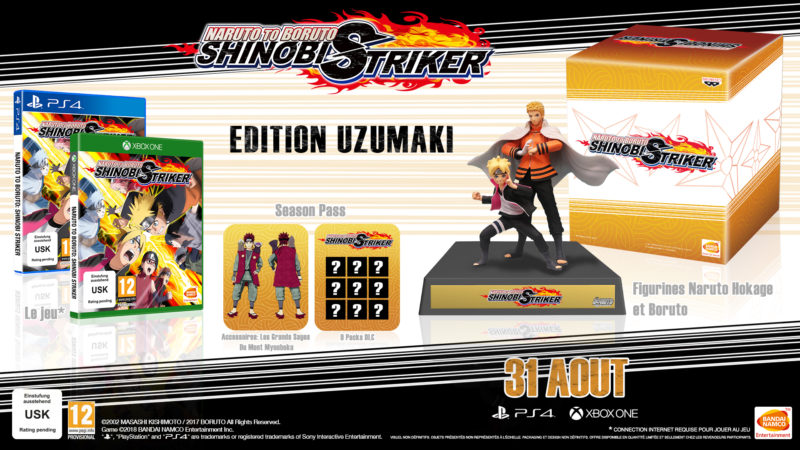 Naruto to Boruto: Shinobi Striker - le pack collector