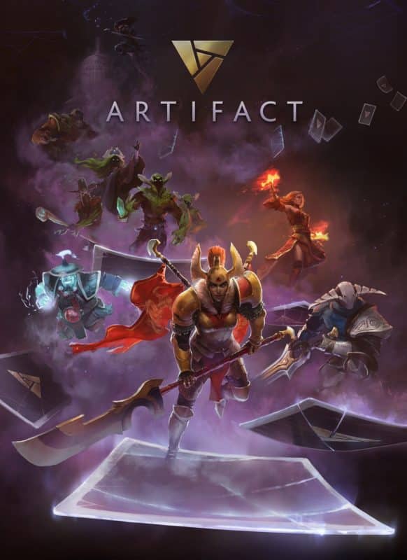 Artifact : jeu de cartes montrant les dfférent personnages du titre