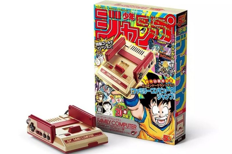 Mini Famicom Classic - Shônen Jump 50th Anniversary - photo promotionnelle