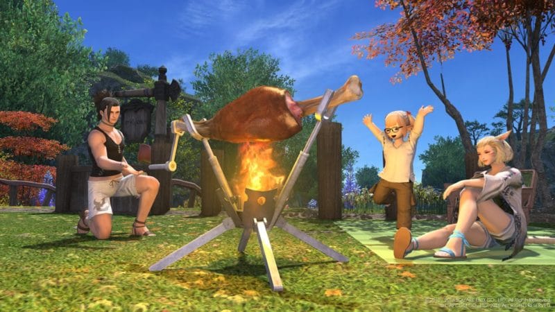 Final Fantasy XIV - Broche BBQ