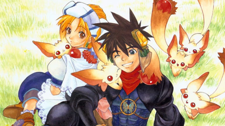 Grandia I & II HD Remaster - les protagonistes