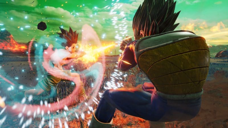 JUMP Force Vegeta vs Gon