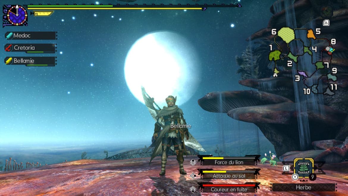 Monster Hunter Generations Ultimate - Chasseur au clair de lune