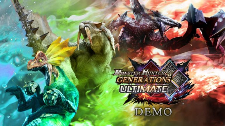 Monster Hunter Generations Ultimate Démo