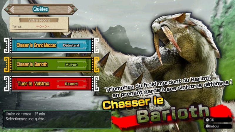 Monster Hunter Generations Ultimate - Barioth