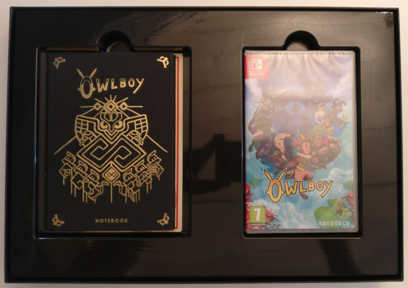 Owlboy - collector fourreau ouvert