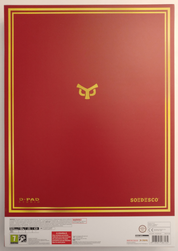 Owlboy Limited Edition - couverture collector verso