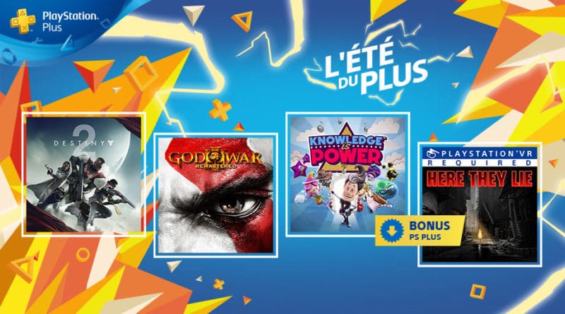 PlayStation Plus Septembre 2018