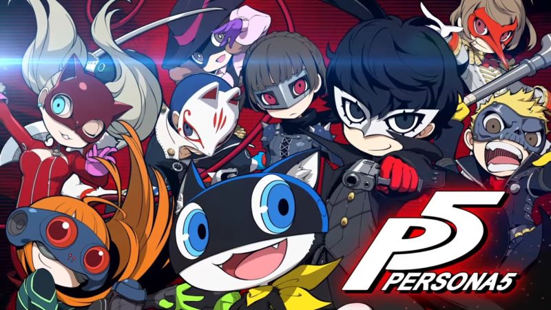 Persona Q2: New Cinema Labyrinth équipe Persona 5