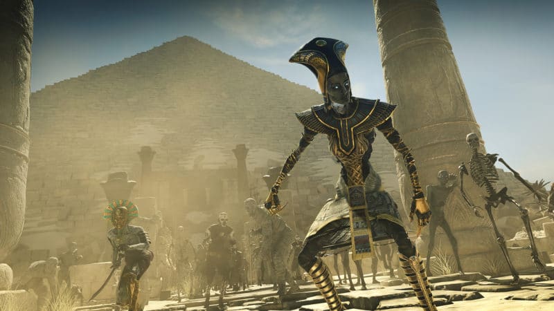 Strange Brigade Egyptien Zombie Pyramide