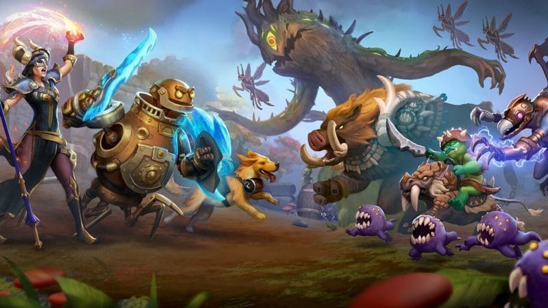 Torchlight Frontiers : aperçu des créatures et personnages du jeu.