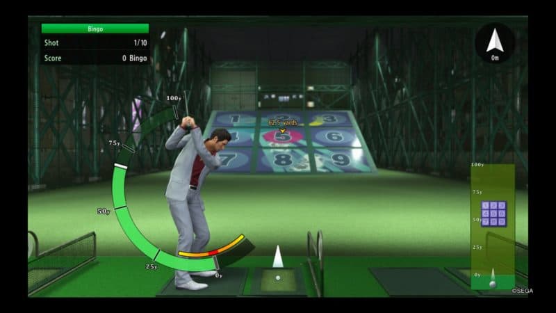 Yakuza Kiwami 2 jeu golf