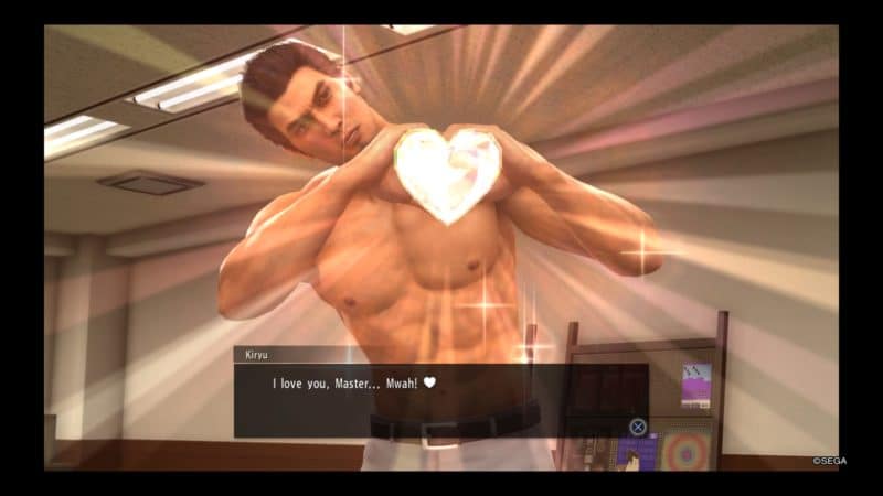 Yakuza Kiwami 2 Kiryu est moe