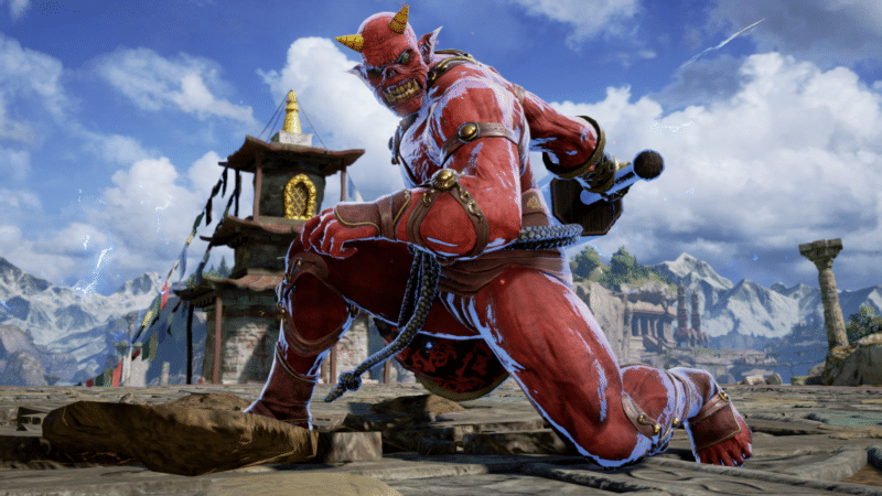 Soul Calibur VI personnage créé joueur rouge