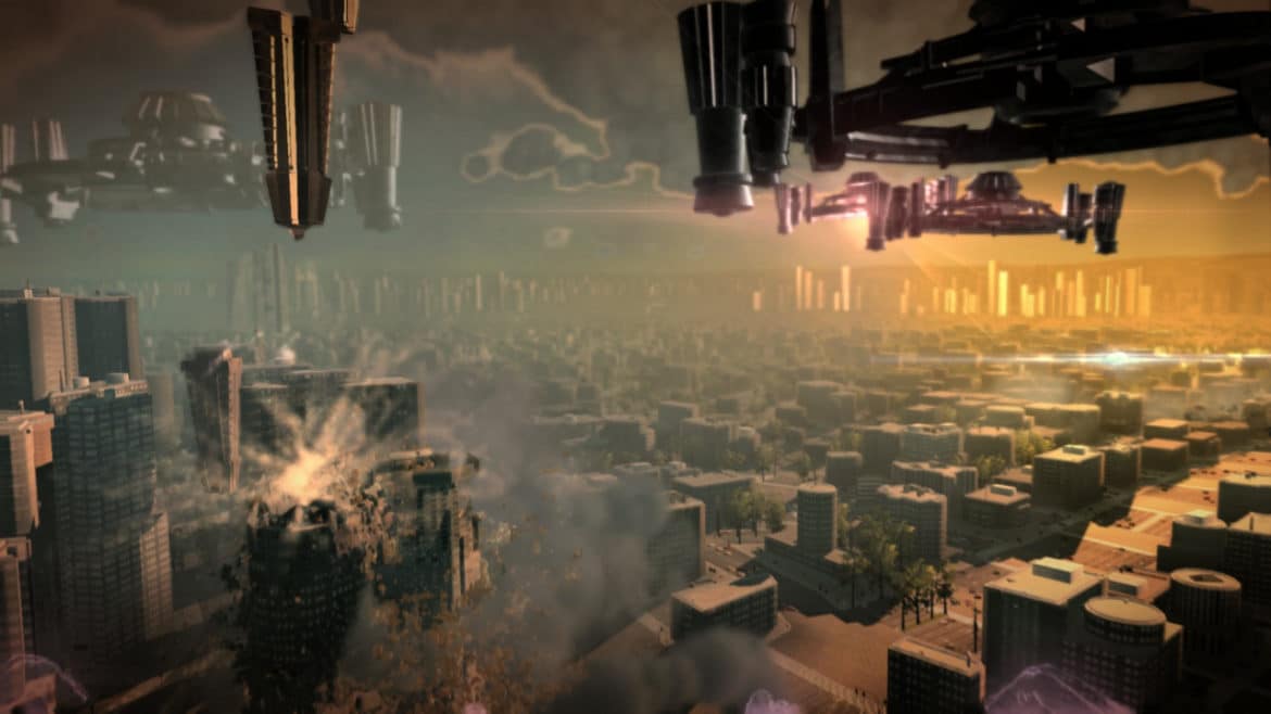 Megaton Rainfall assaut alien