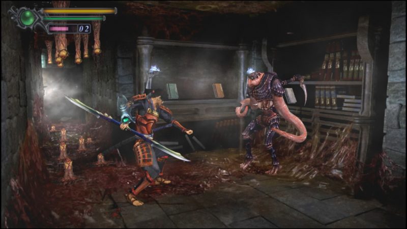 onimusha warlords hd combat lance