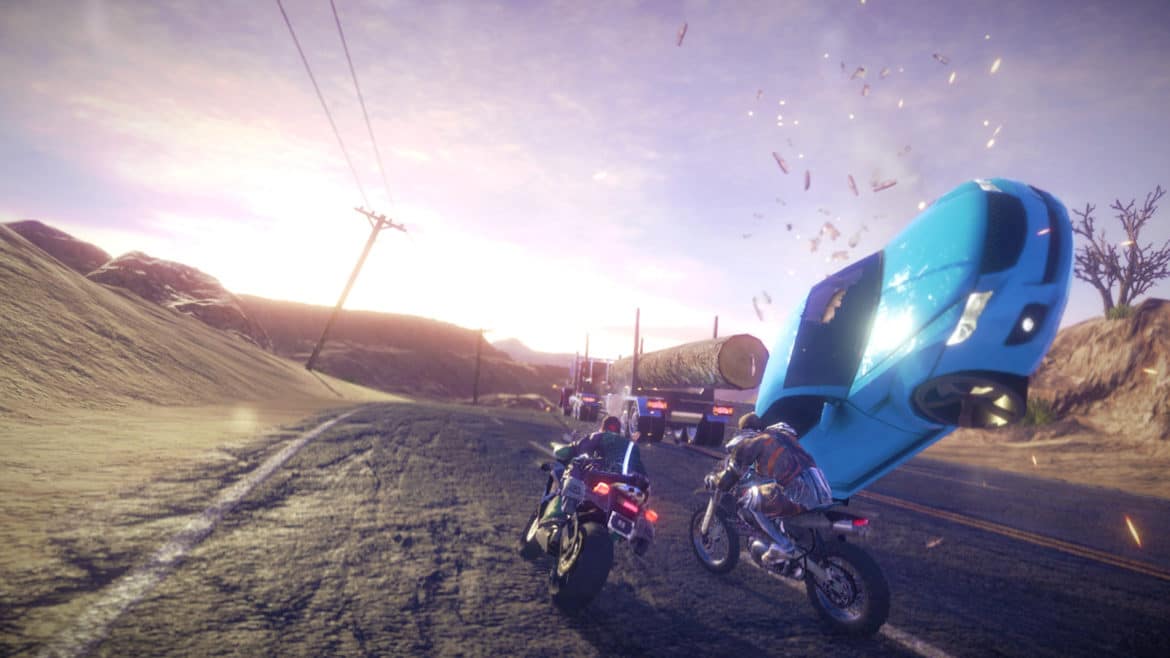 road redemption: course de motos