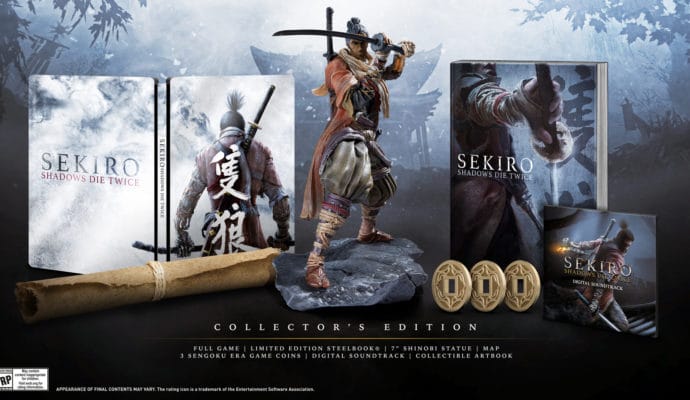 sekiro shadows die twice: edition collector