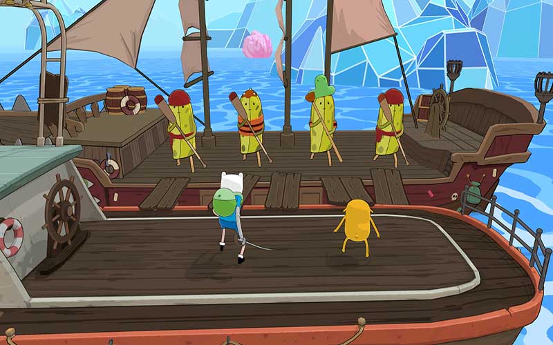 Adventure Time pirates de la terre de ooo pirates