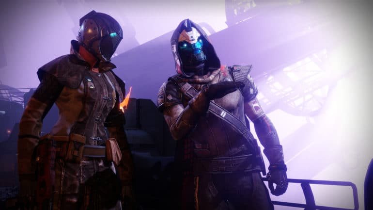 Destiny 2 : Renégats - cayde et la gardienne