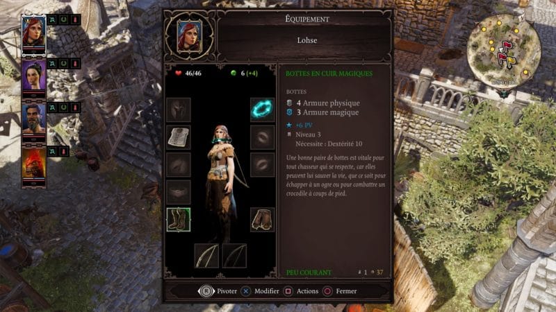 Divinity: Original Sin II Definitive Edition menus