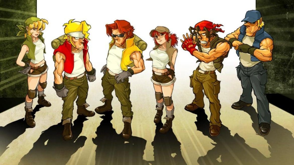 Metal Slug Wallpapers Héros Posture