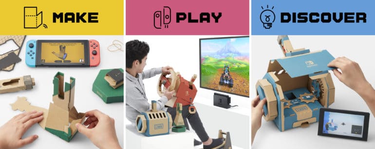 Tous les détails sur le Nintendo Labo Toy-Con 03 : Kit Véhicules !