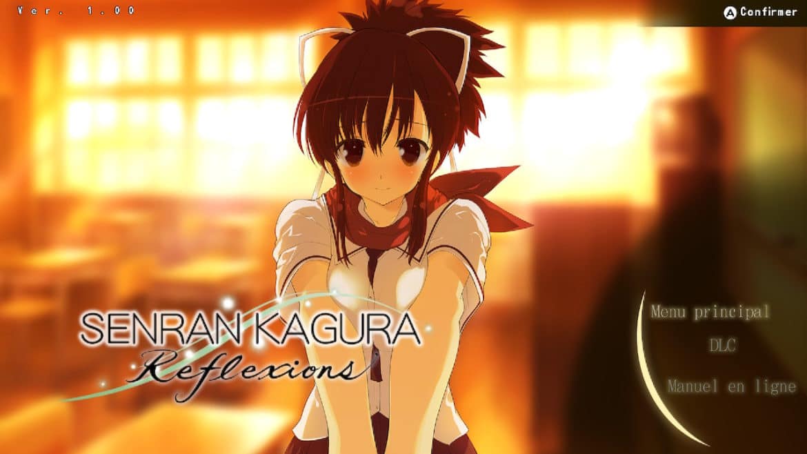 Senran Kagura Reflexions - Titre