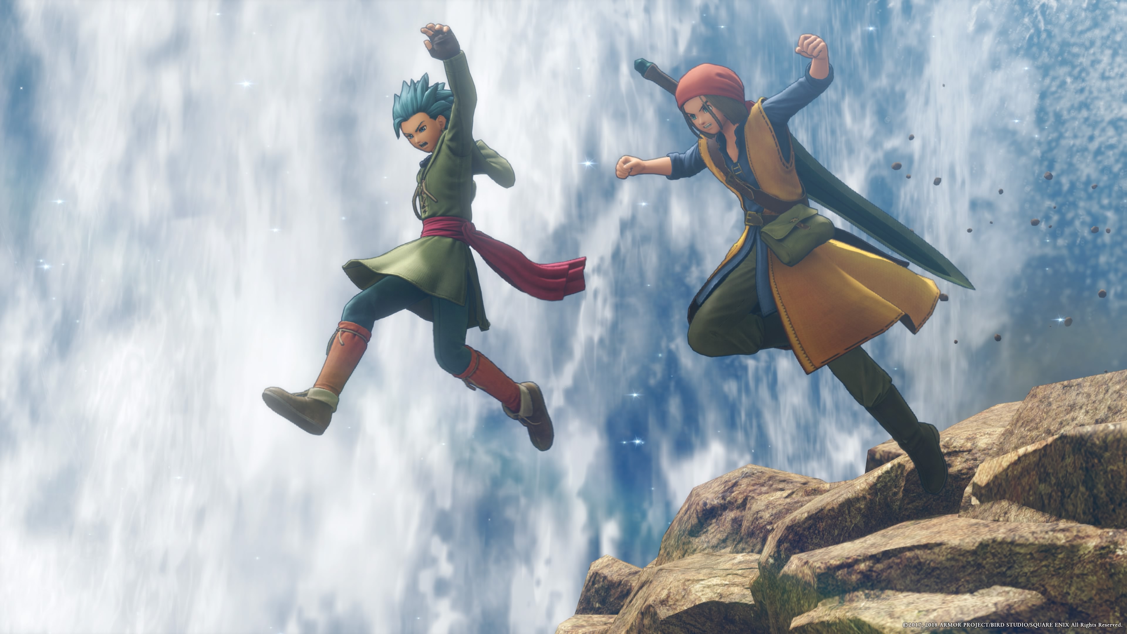 Test Dragon Quest XI - Saut dans le vide