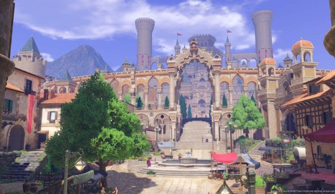 Test Dragon Quest XI - Château