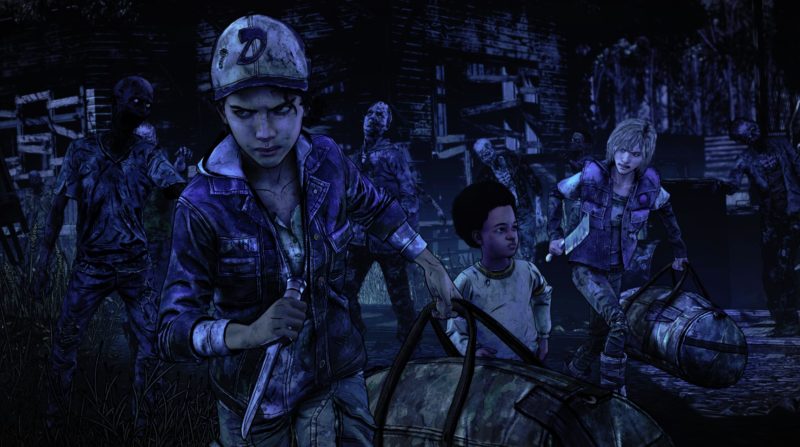 The Walking Dead l'Ultime Saison Clementine et AJ contre les zombies