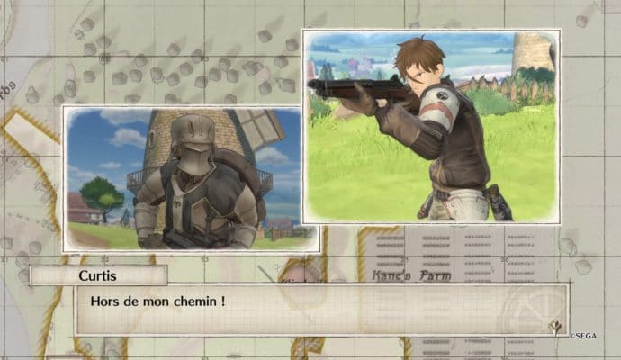 Valkyria Chronicles 4 Histoire d'Escadron Curtis