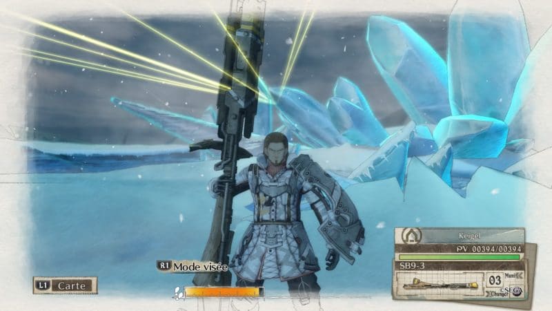 Valkyria Chronicles 4 lancier