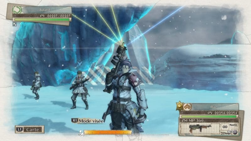 Valkyria Chronicles 4 soldat d'assaut