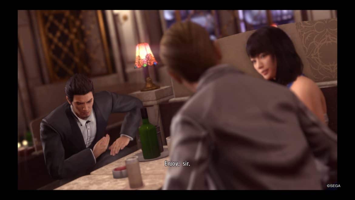 Yakuza Kiwami 2 Kiryu manager