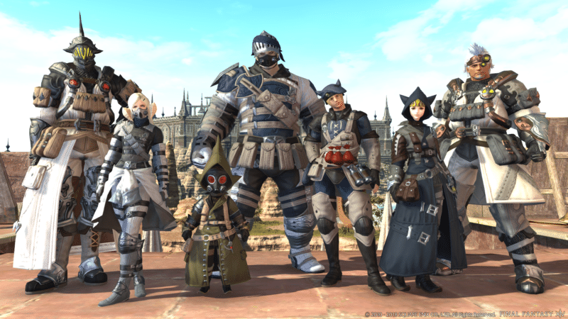 final fantasy XIV - aventuriers