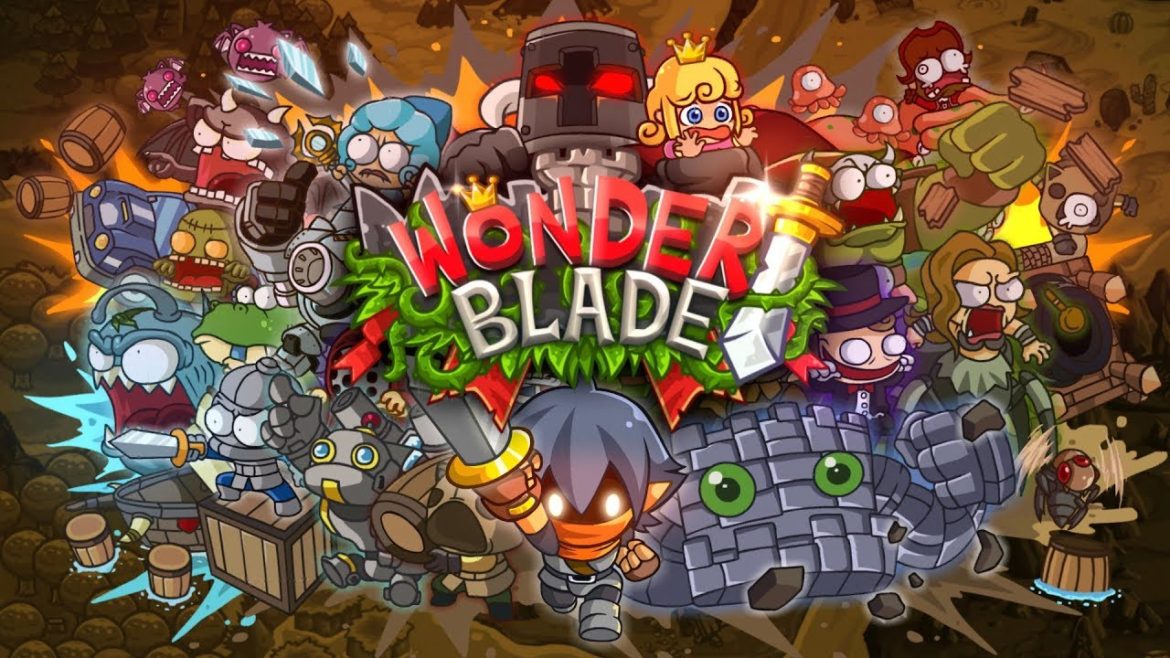 Wonder Blade écran titre