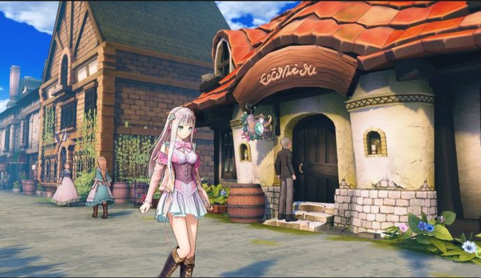 Atelier Lulua: The Scion of Arland  - Lulua au village