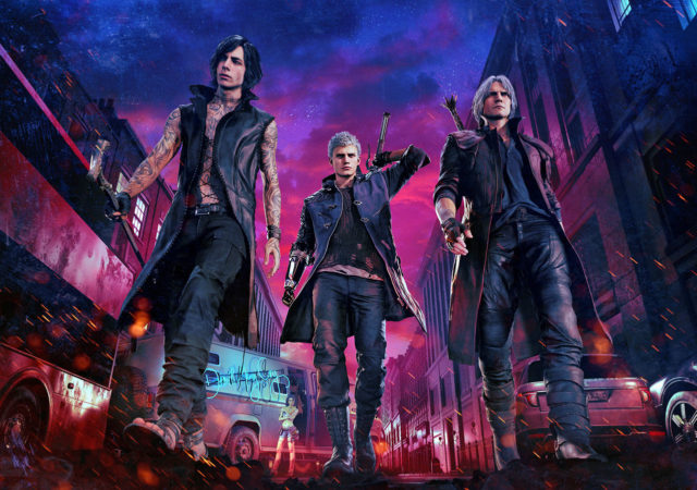 Devil May Cry 5 key art