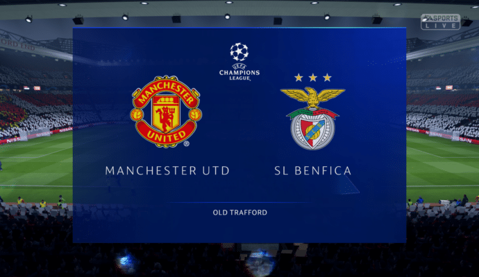 FIFA 19 -champions league match