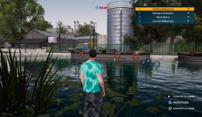 Fishing Sim World pêche sur rive