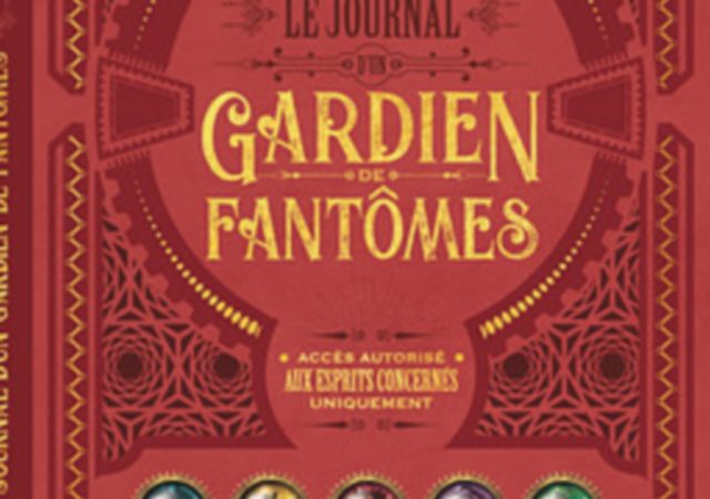 Le Journal d'un Gardien de fantômes - Couverture roman