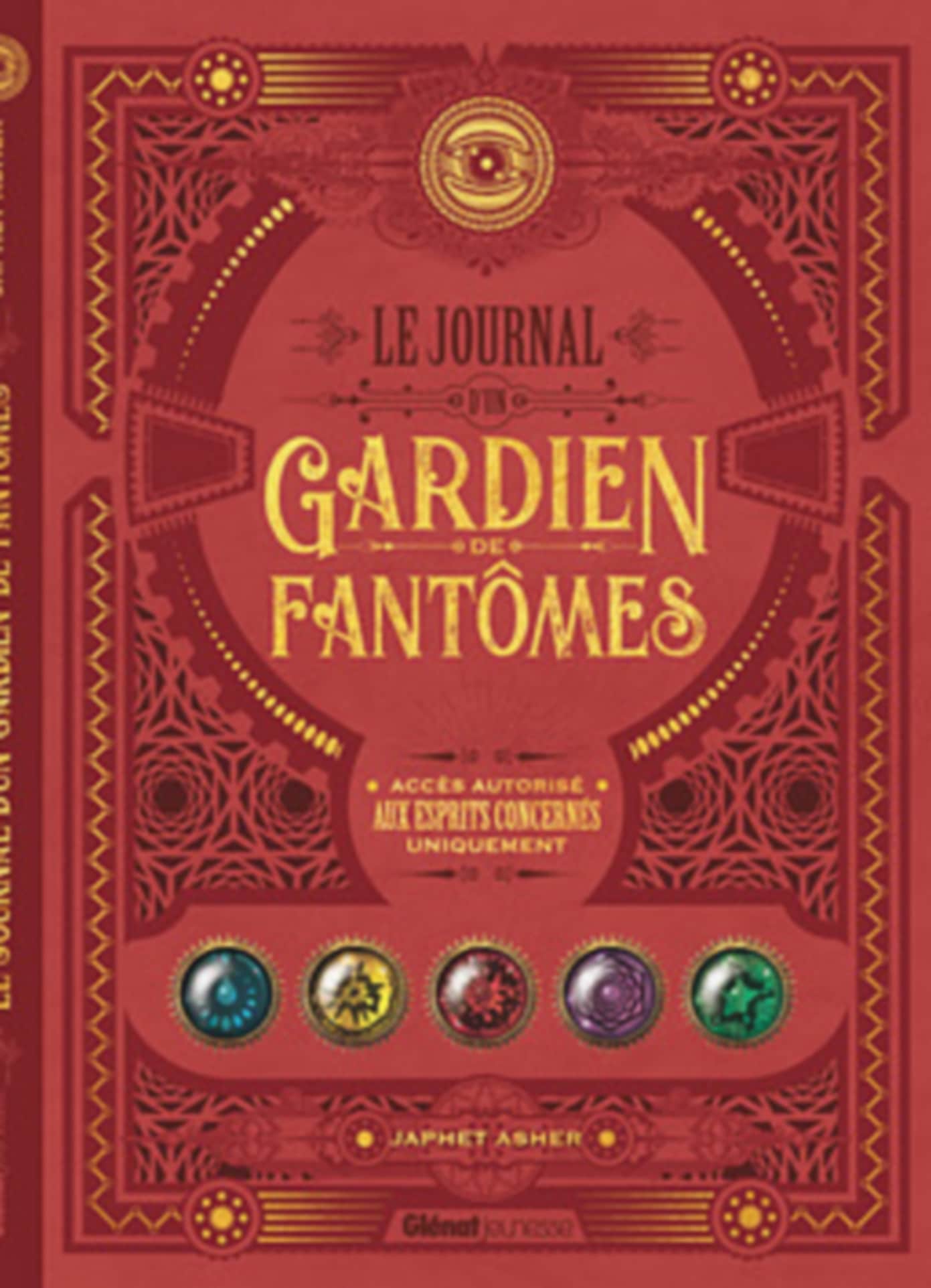 Le Journal d'un Gardien de fantômes - Couverture roman