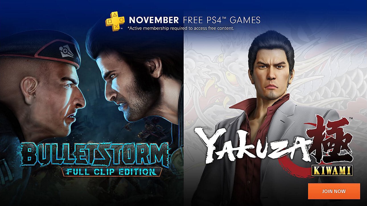 PlayStation Plus jeux gratuits de novembre 2018