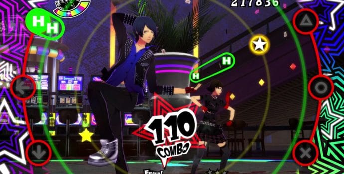 Persona 5 Dancing in Star Night Yusuke et Makoto gameplay