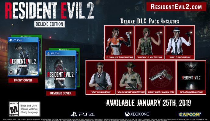 Resident Evil 2 Deluxe Edition